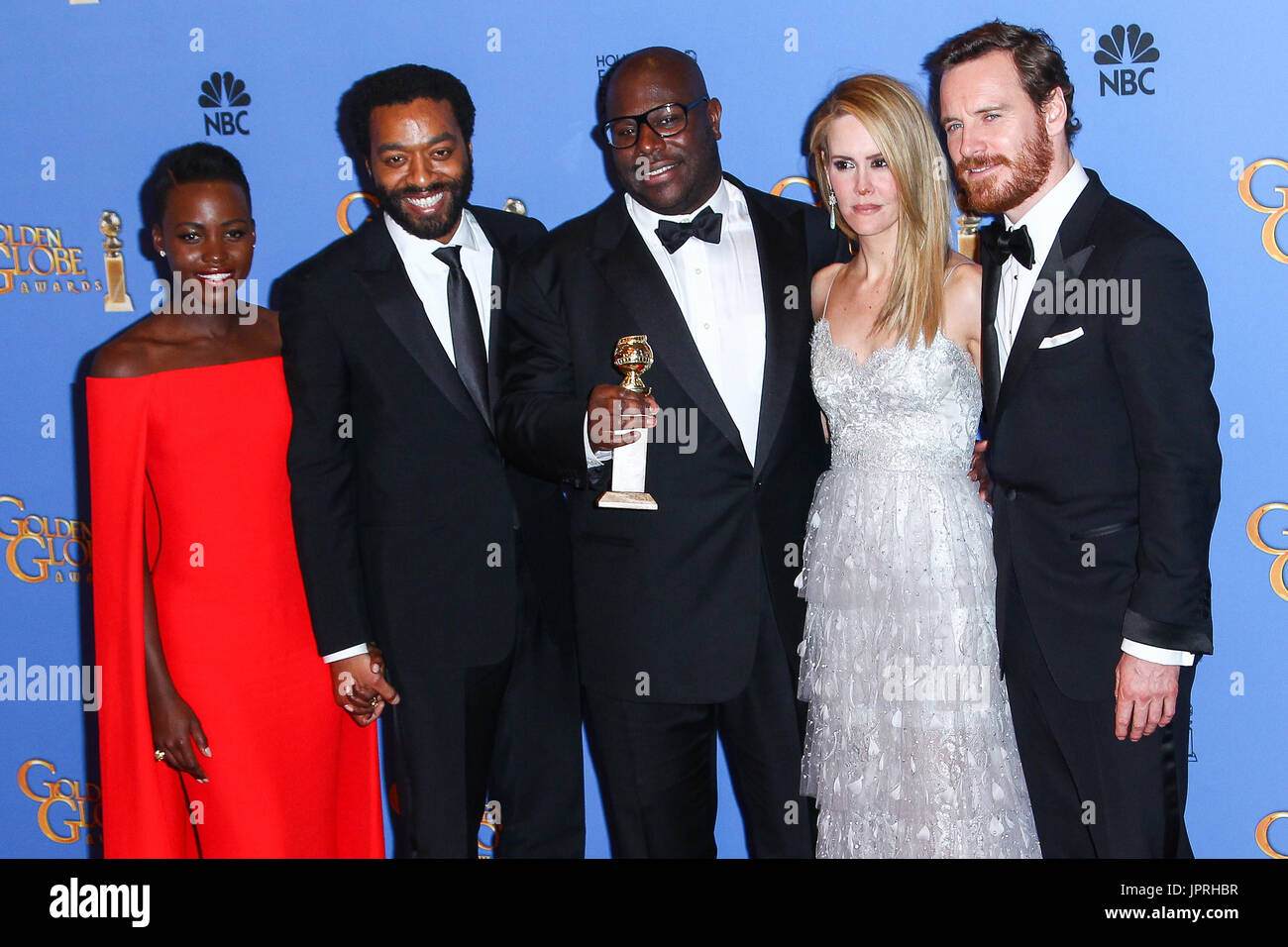 Lupita Nyong'o, Chiwetel Ejiofor, Steve McQueen, Sarah Paulson and