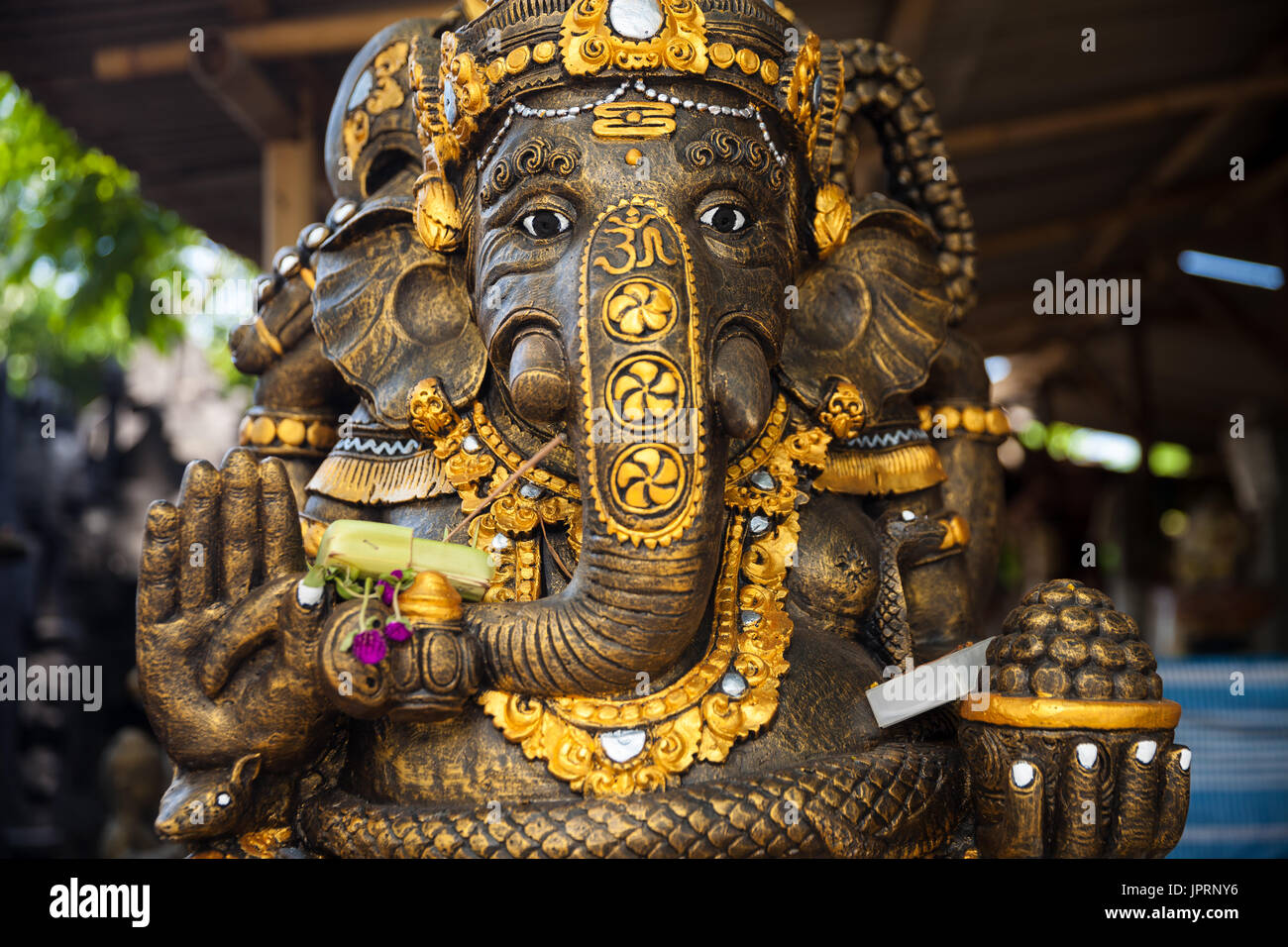 Hindu God Ganesha. Ganesha Idol Stock Photo Alamy