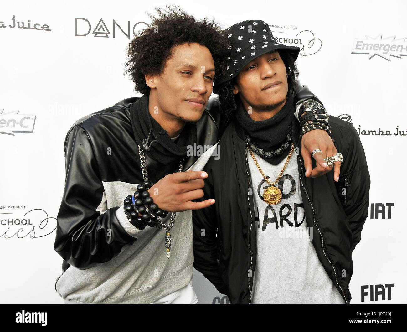 Les Twins Laurent Bourgeois Larry Bourgeois At Danceon S Stock