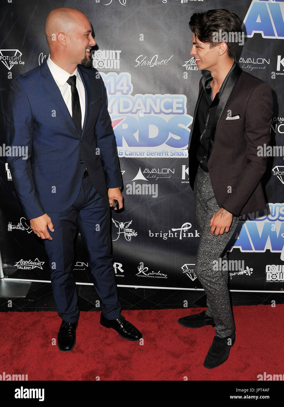 Cris Judd & Ian Eastwood at the 2014 Industry Dance Awards held at the