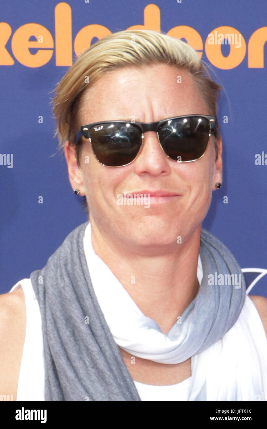 Abby Wambach at the Nick Kids Choice Sports Awards Red Carpet Arrivals