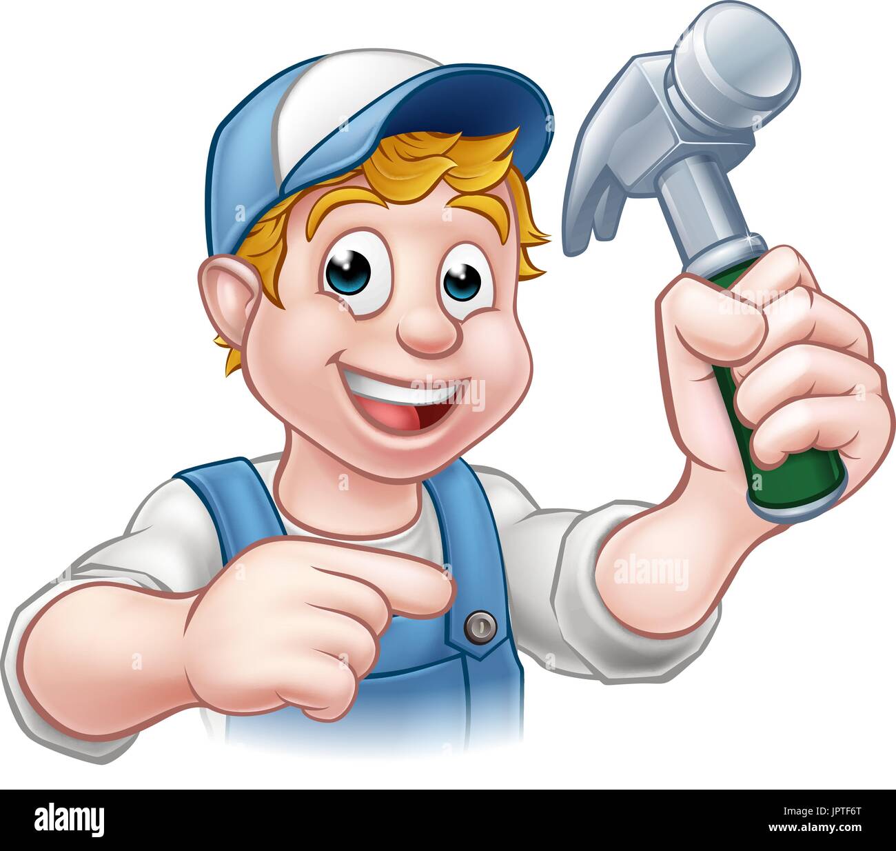 Handyman at work Stock Vector Images Alamy
