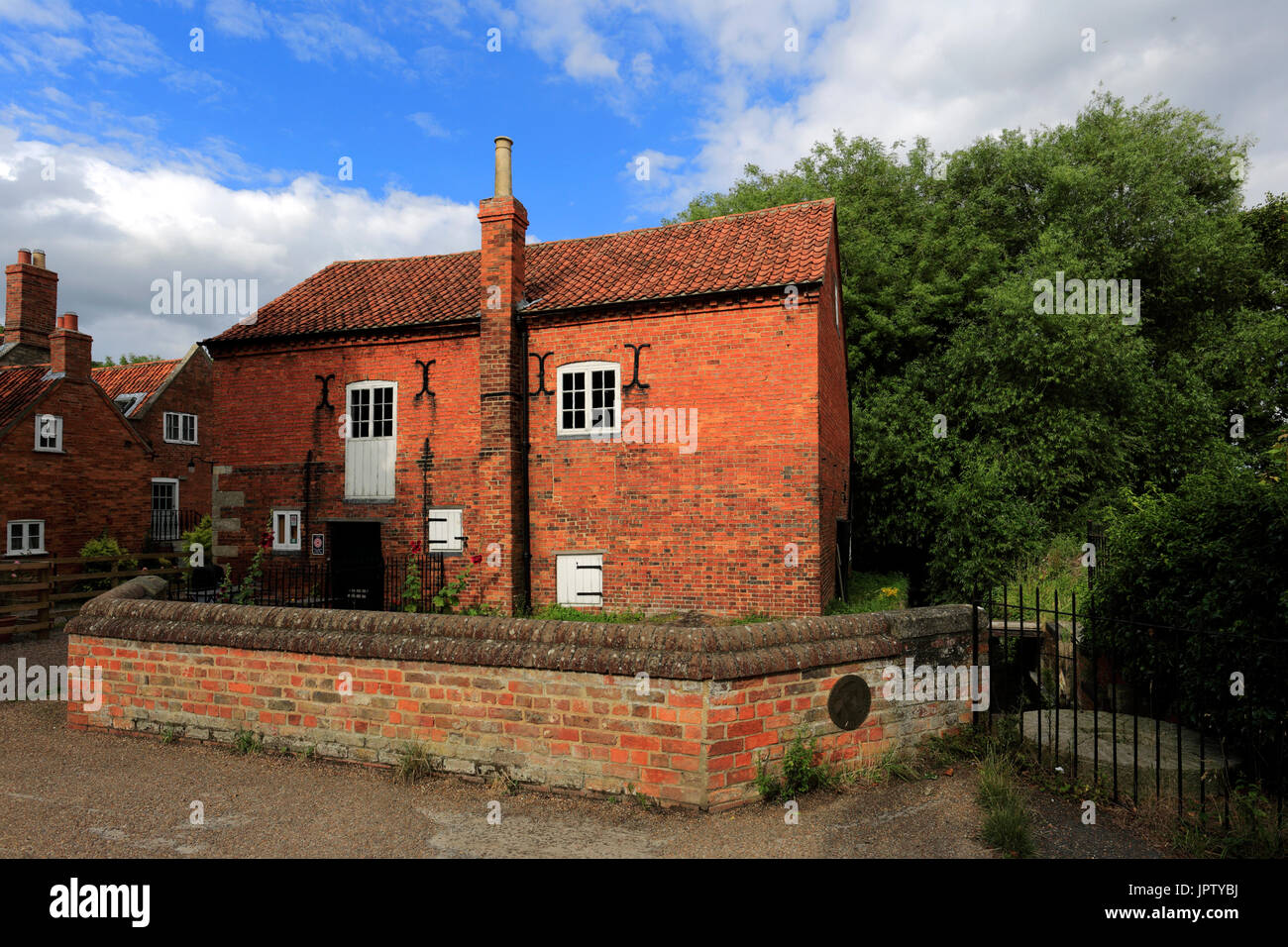 Cogglesford Watermill in Sleaford town, Lincolnshire, England, UK Stock
