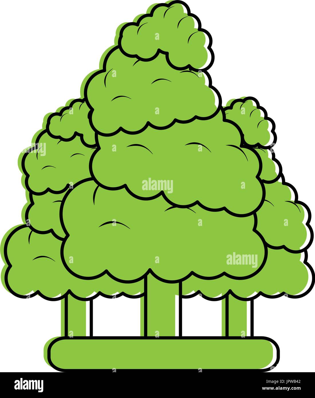 forest landscape icon image Stock Vector Image & Art - Alamy