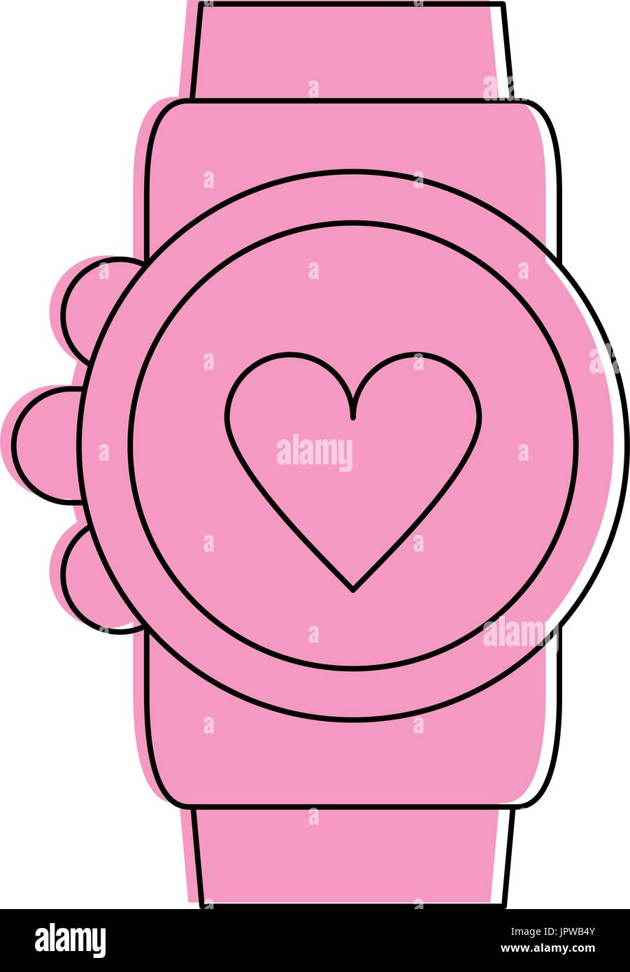 heart rate wrist monitor icon image Stock Vector Image & Art - Alamy