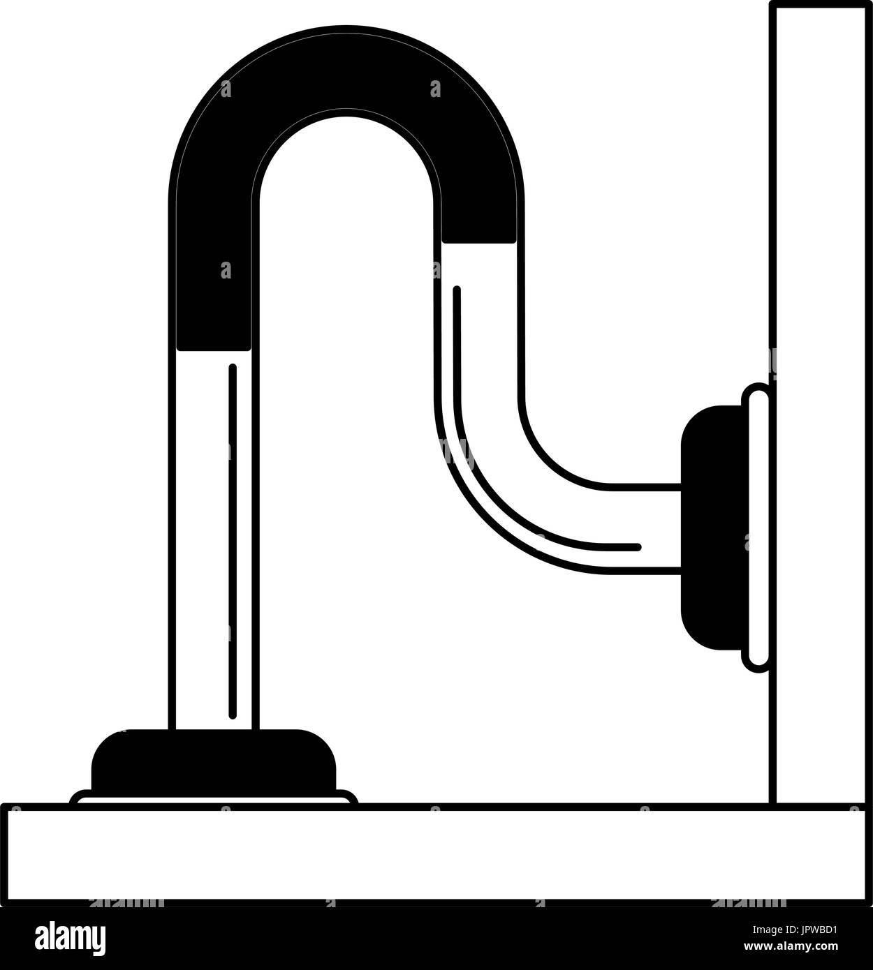 pipe or drain icon image Stock Vector Image & Art - Alamy