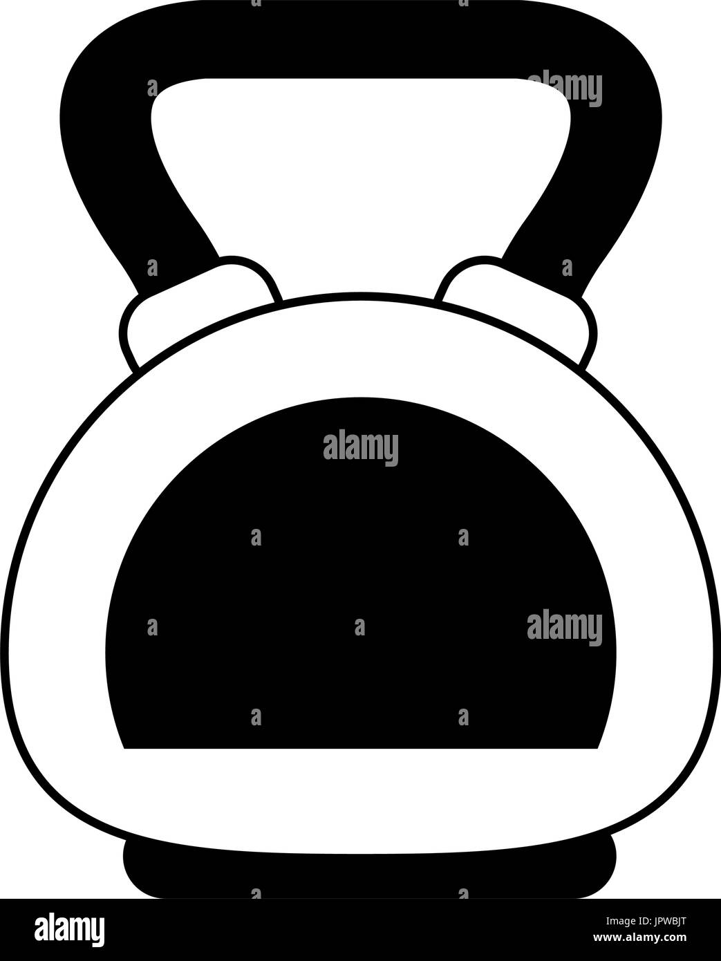 kettlebell weight lifting icon image Stock Vector Image & Art - Alamy
