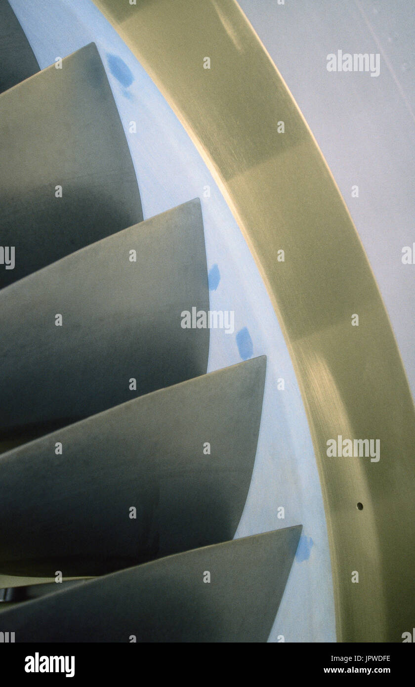 CFM567B frontfan blade tips Stock Photo Alamy