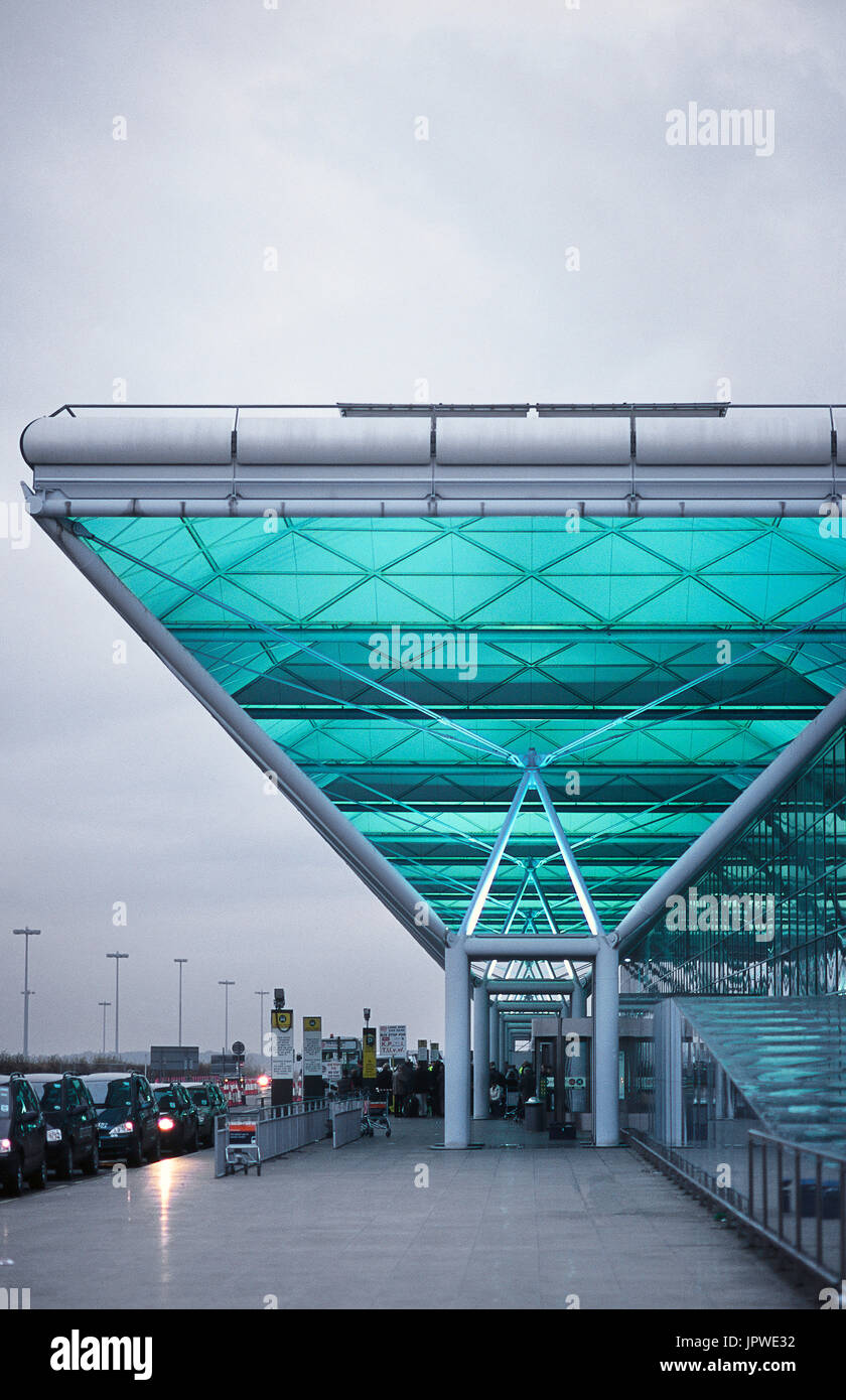 terminal ceiling pattern detail and support structure, green Stock
