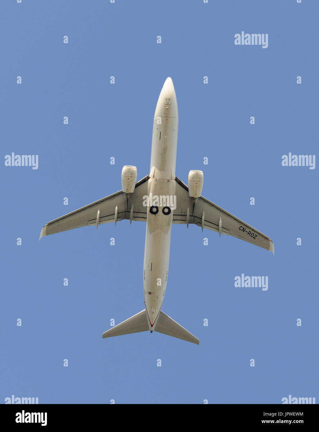 airliner climbing after take-off from Heathrow, UK Stock Photo - Alamy