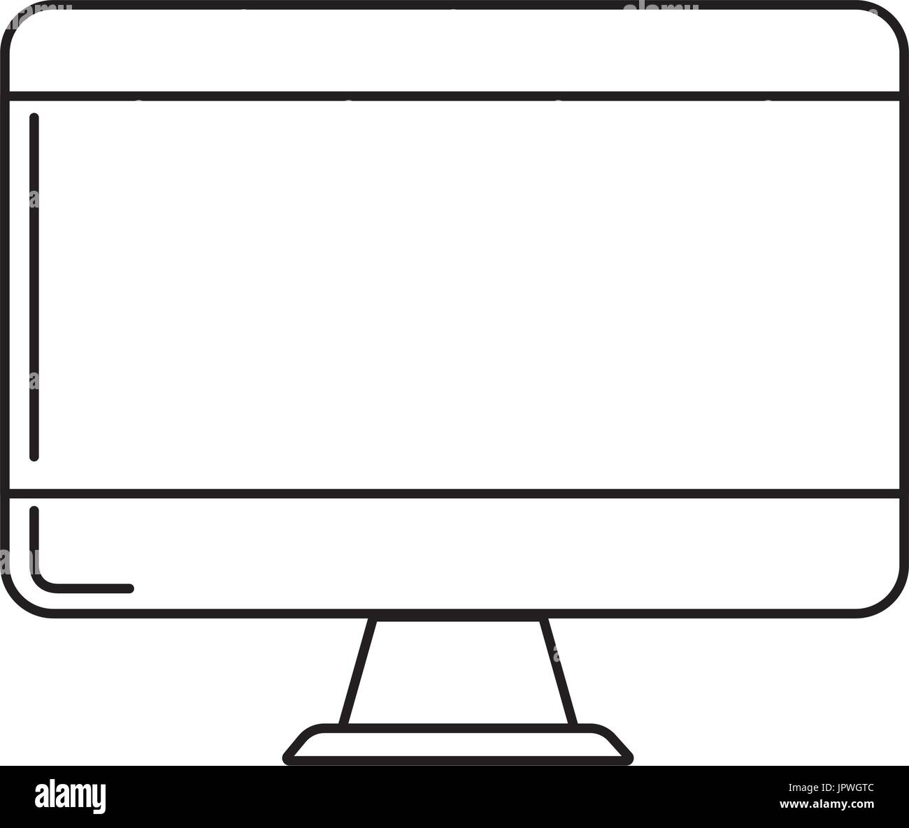 line technology computer to business electronic connection Stock Vector ...