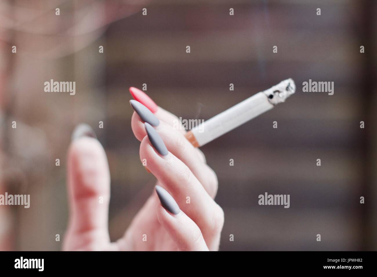 Young Girl Smoking Young Girl Smoking