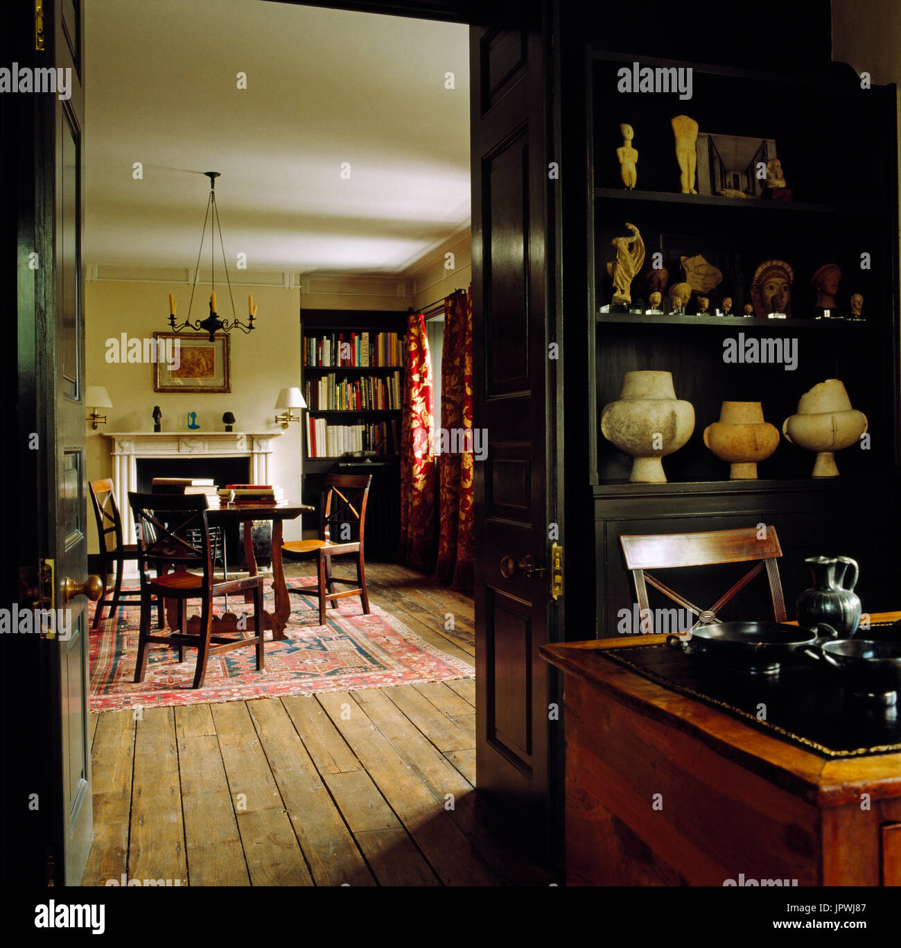 Country style dining room Stock Photo - Alamy