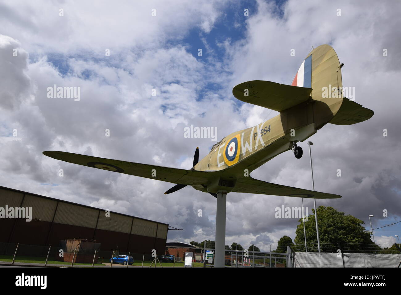 RAF Duxford July 2017 Stock Photo