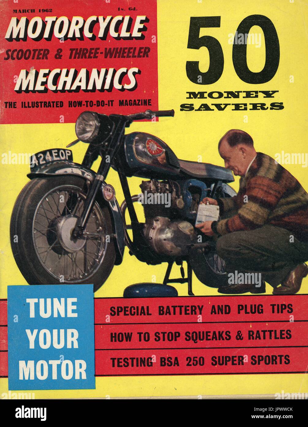 VINTAGE MAGAZINE MOTORCYCLE SCOOTER & THREE WHEELER MECHANICS JUNE 1966 