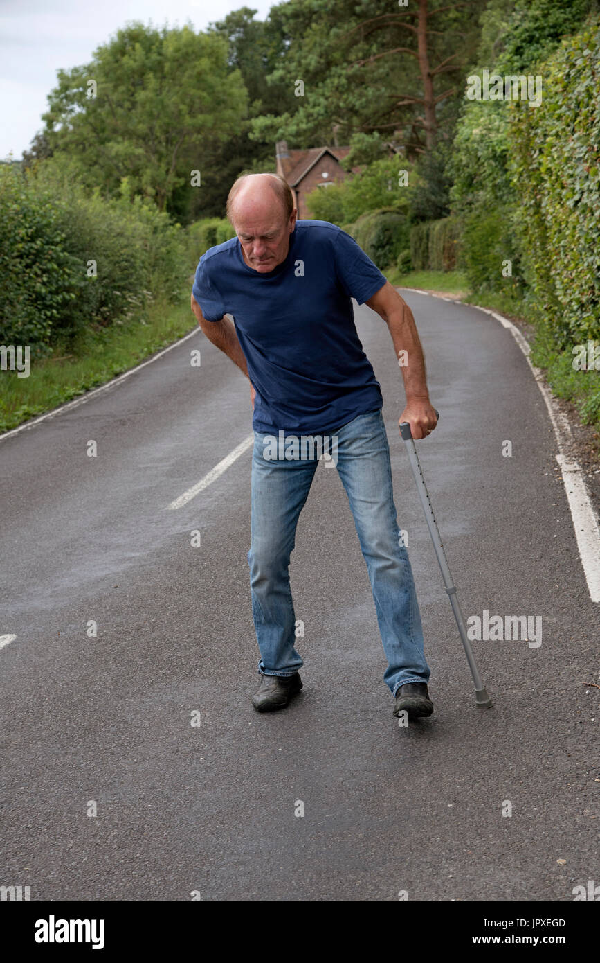 Walking stick disabled hires stock photography and images Alamy