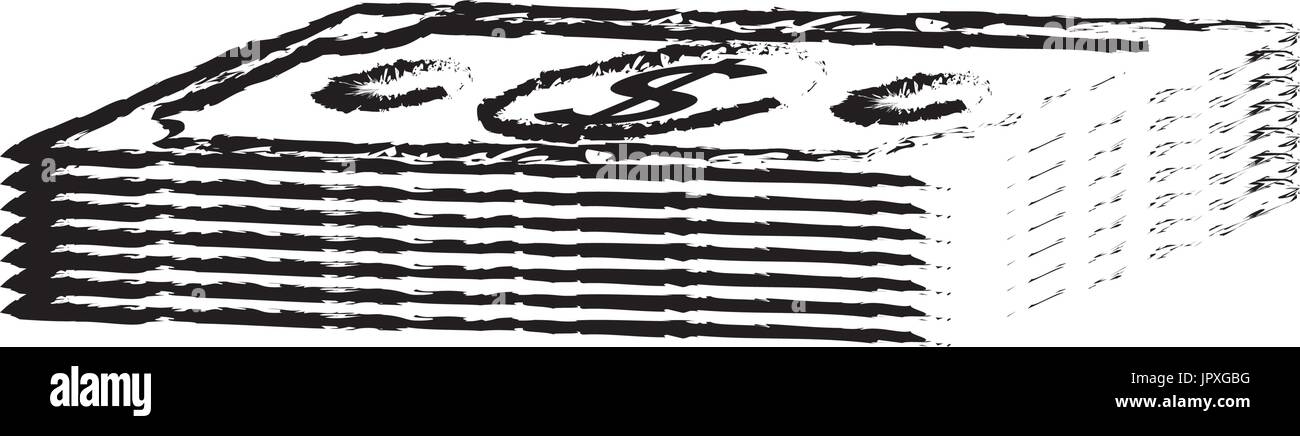 figure dollar bills cash money icon Stock Vector Image & Art - Alamy