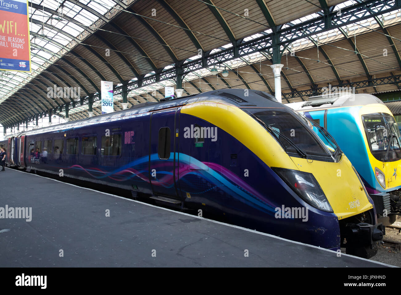 Hull Trains at Kingston Upon Hull Train station Stock Photo Alamy