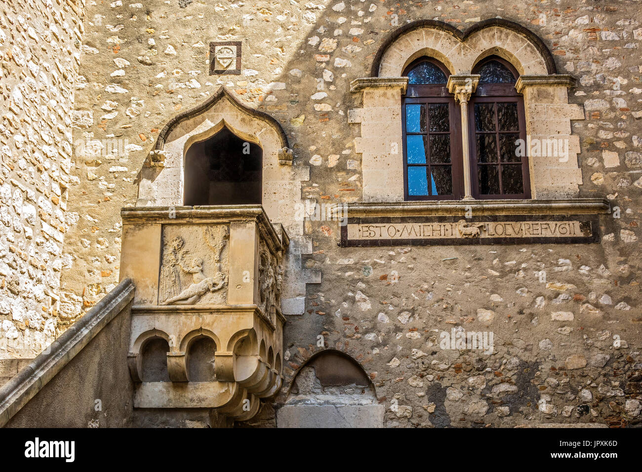 Medieval Palace Palazzo Corvaja, Taormina, Italy Stock Photo Alamy