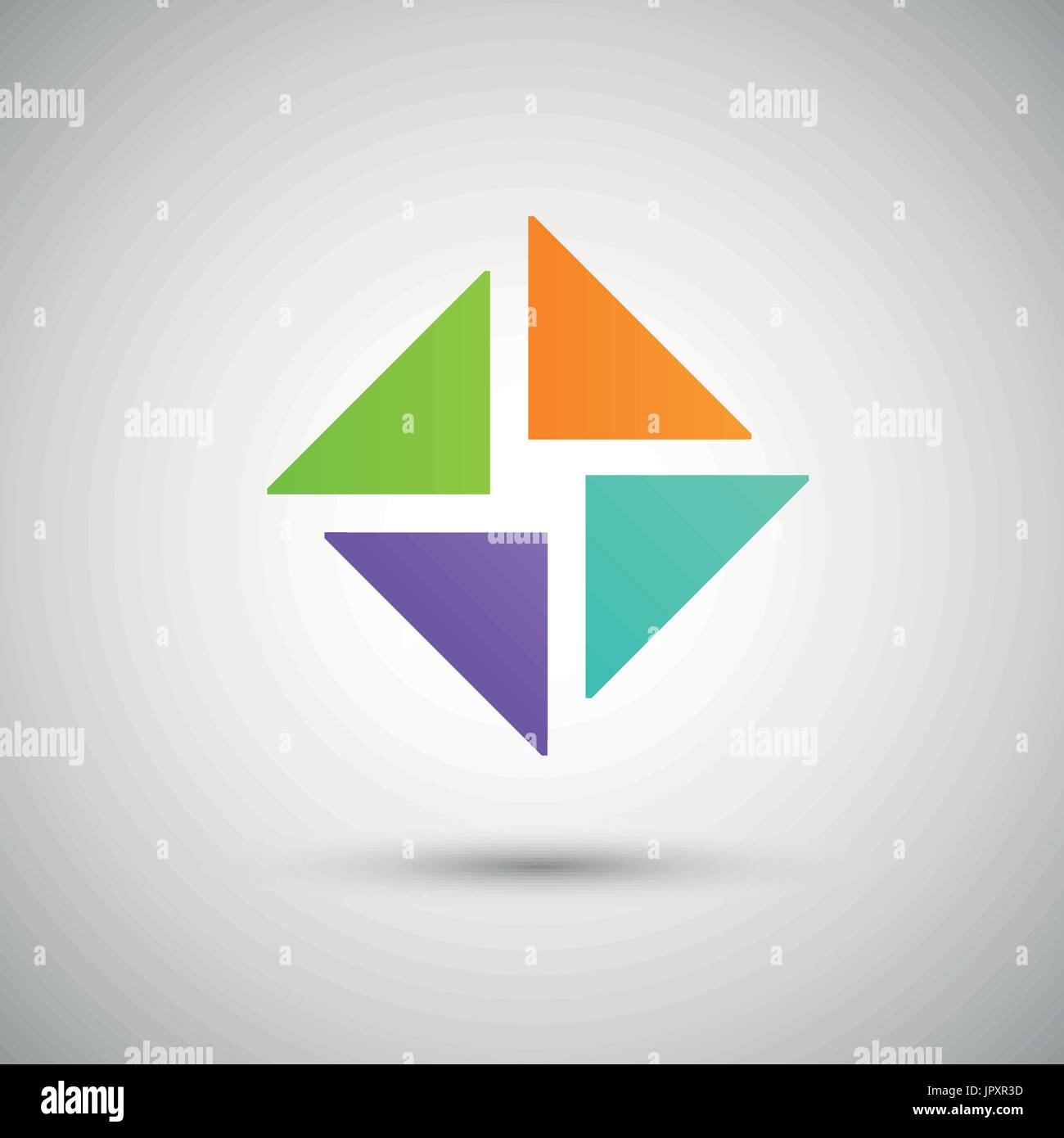 Wallpaper with triangles Stock Vector Images - Alamy