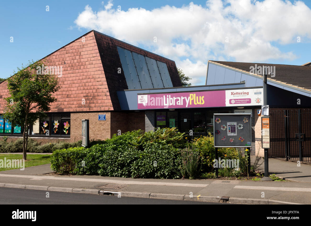 The library, Desborough, Northamptonshire, England, UK Stock Photo Alamy