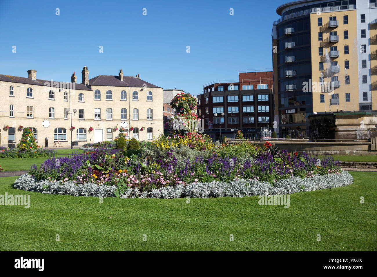 Queens Gardens in Kingston Upon Hull Stock Photo Alamy