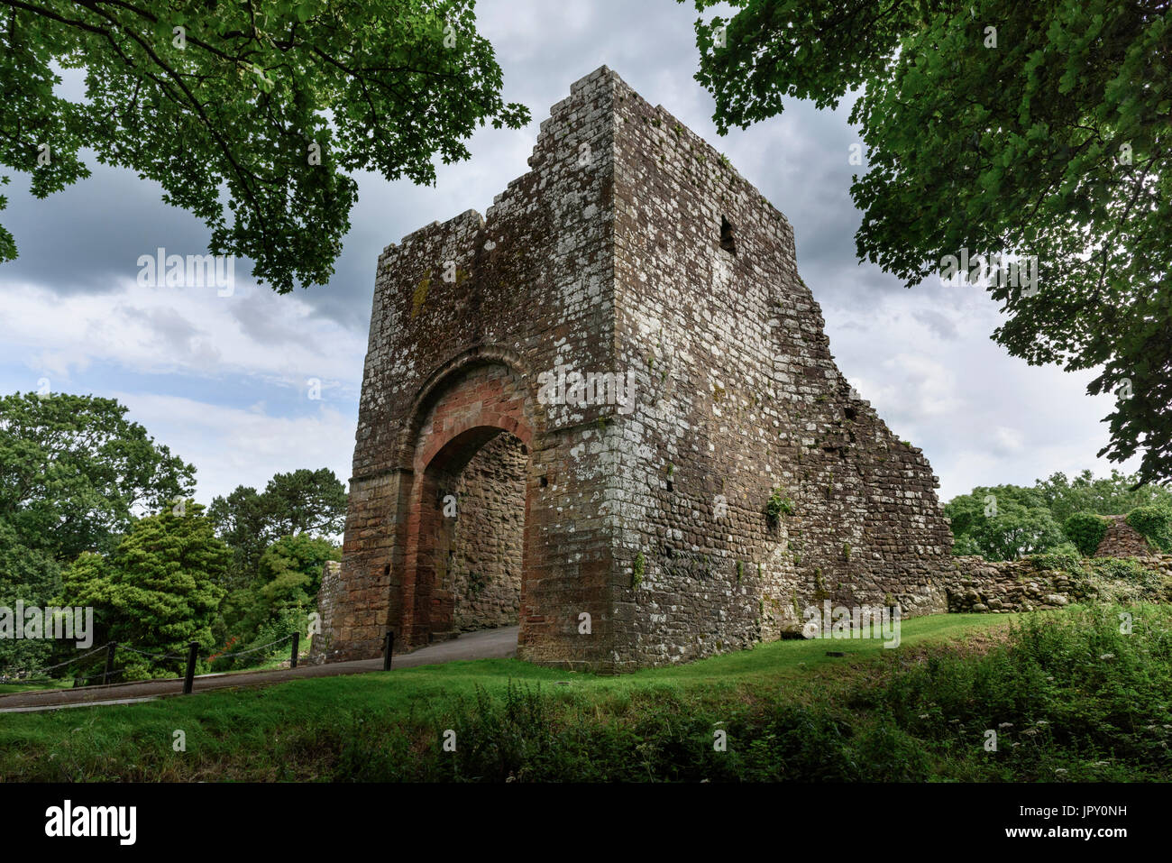Egremont Castle Stock Photo Alamy