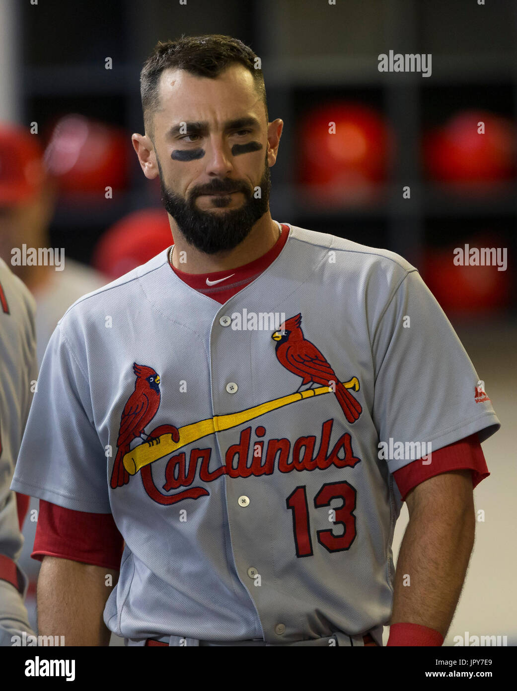 St. Louis Cardinals Matt Carpenter Ozzie Smith Throwback Baseball