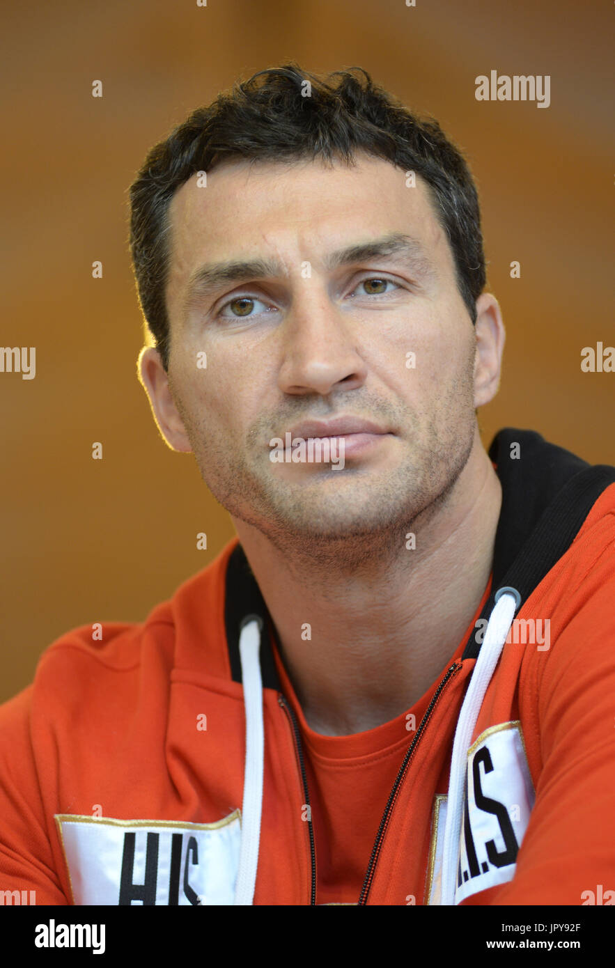 Boxer wladimir klitschko poses in hires stock photography and images