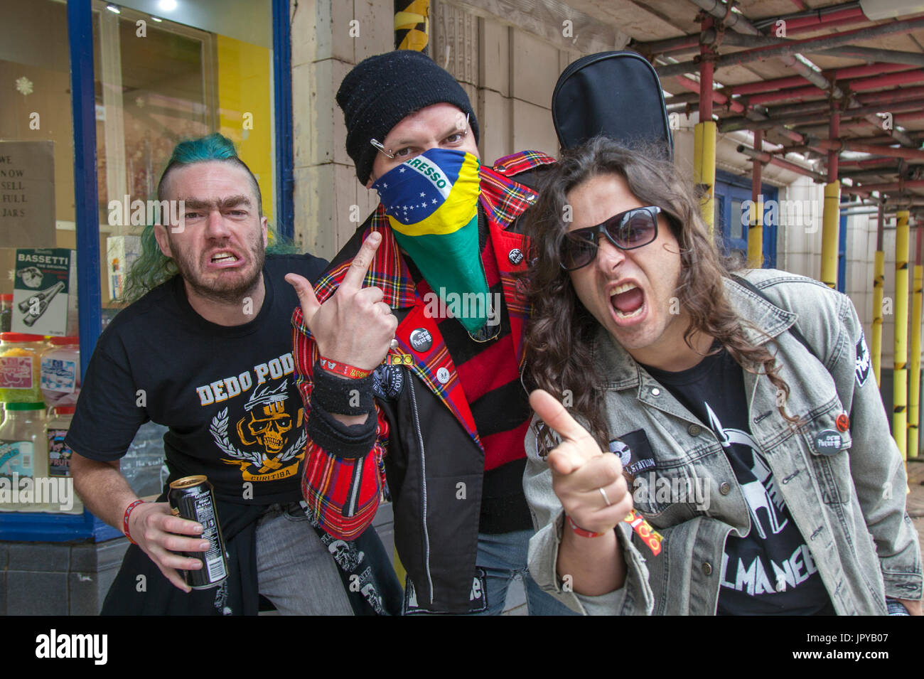 Punk Rock Fashion & Punk Rock Clothing at Blackpool, Lancashire, UK