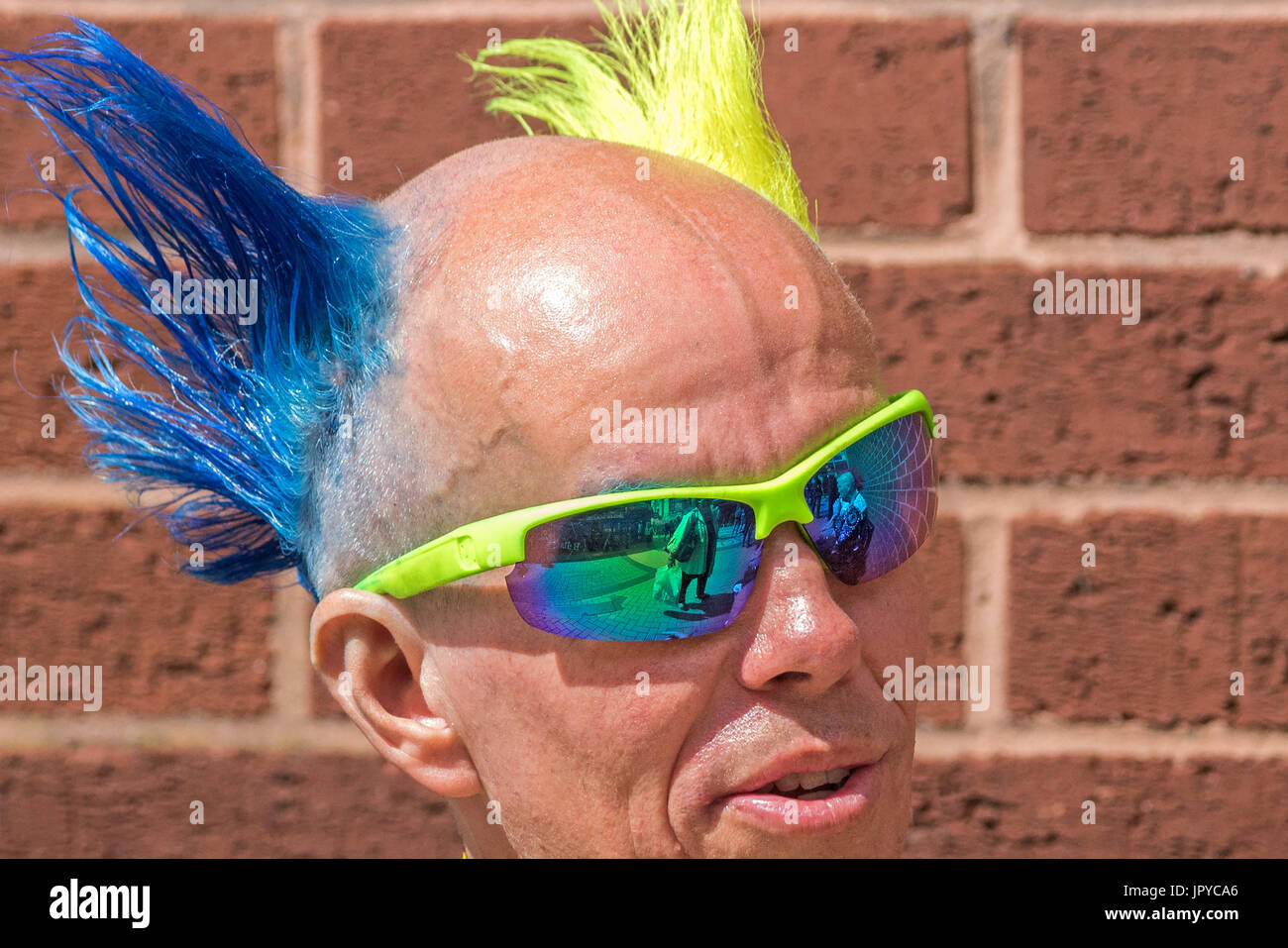 a punk rock rebel rebelling rebellion Blackpool festival spike spiked