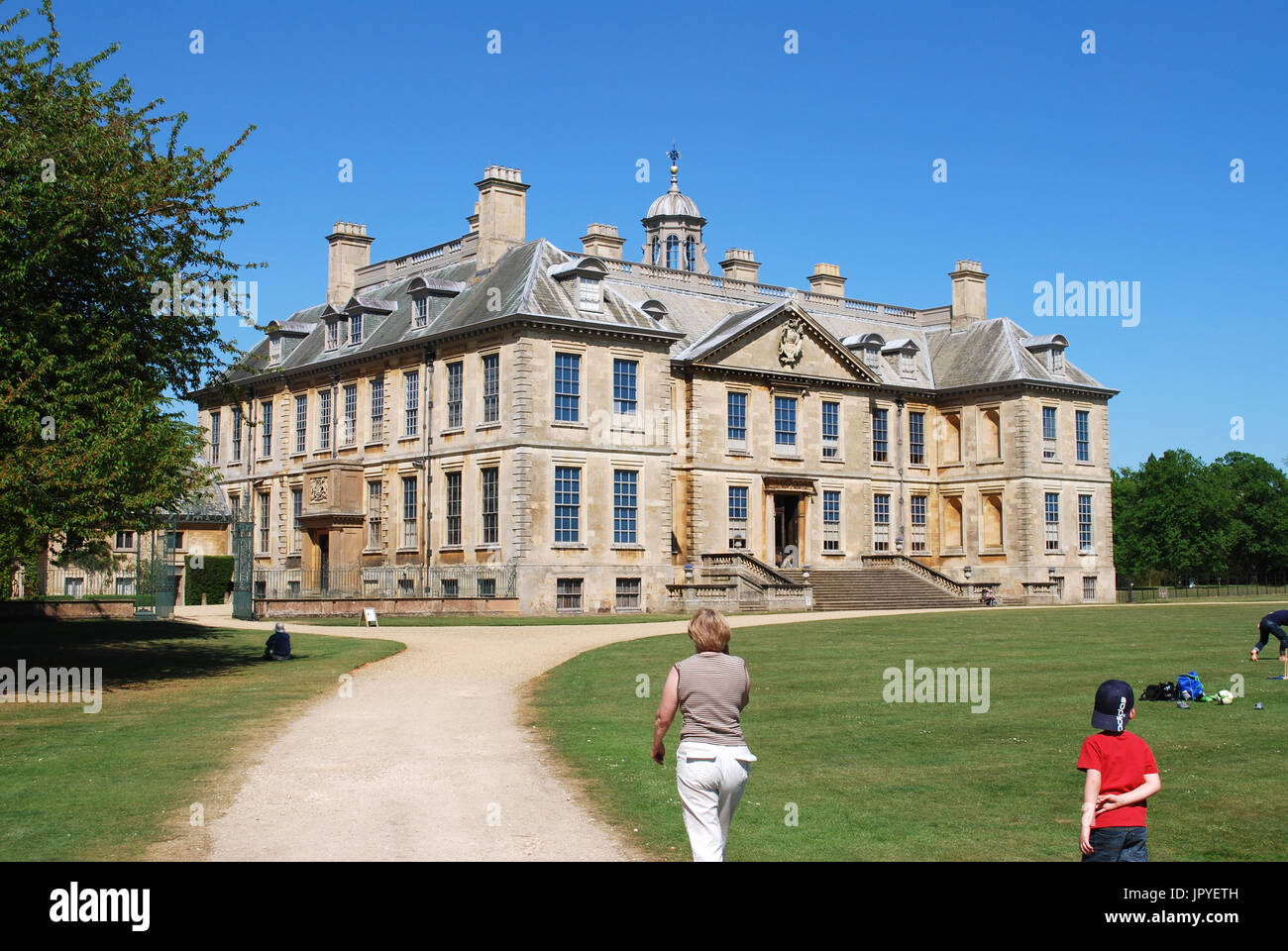 Belton House near Grantham Stock Photo Alamy