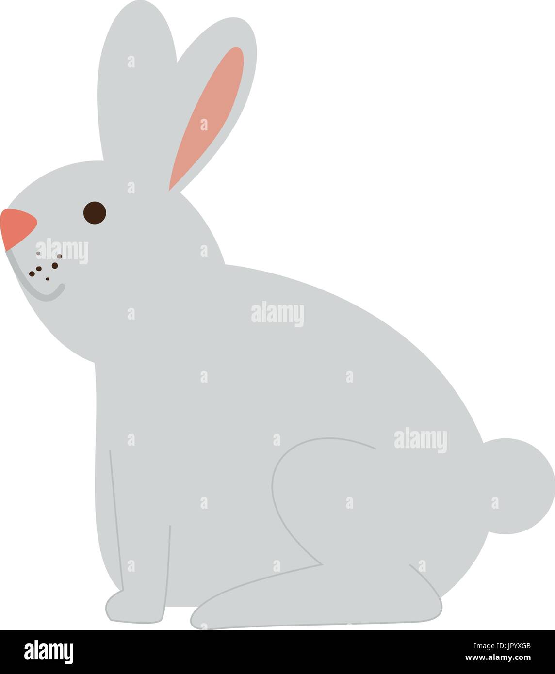 cute rabbit pet icon Stock Vector Image & Art - Alamy