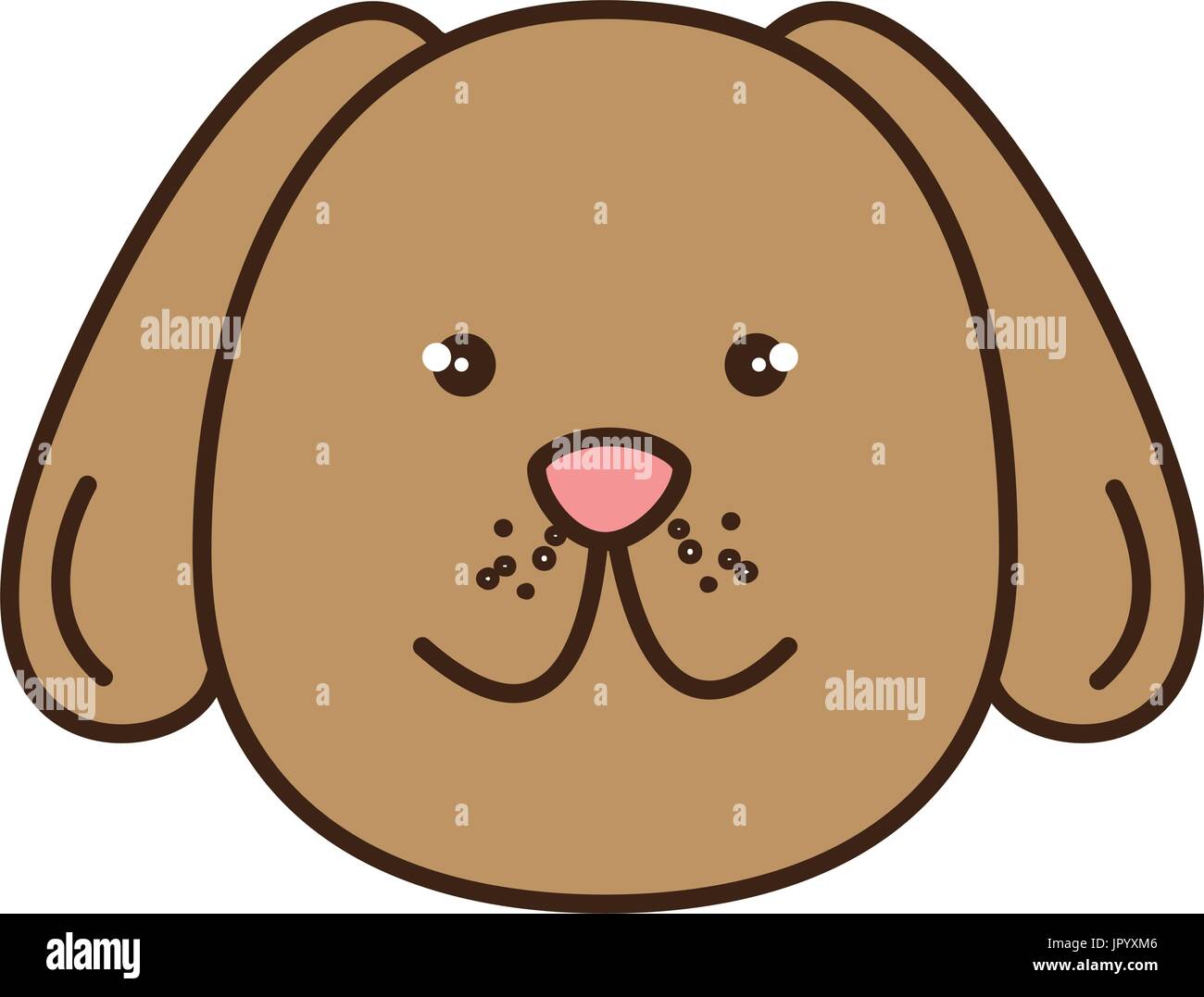 cute dog mascot icon Stock Vector Image & Art - Alamy