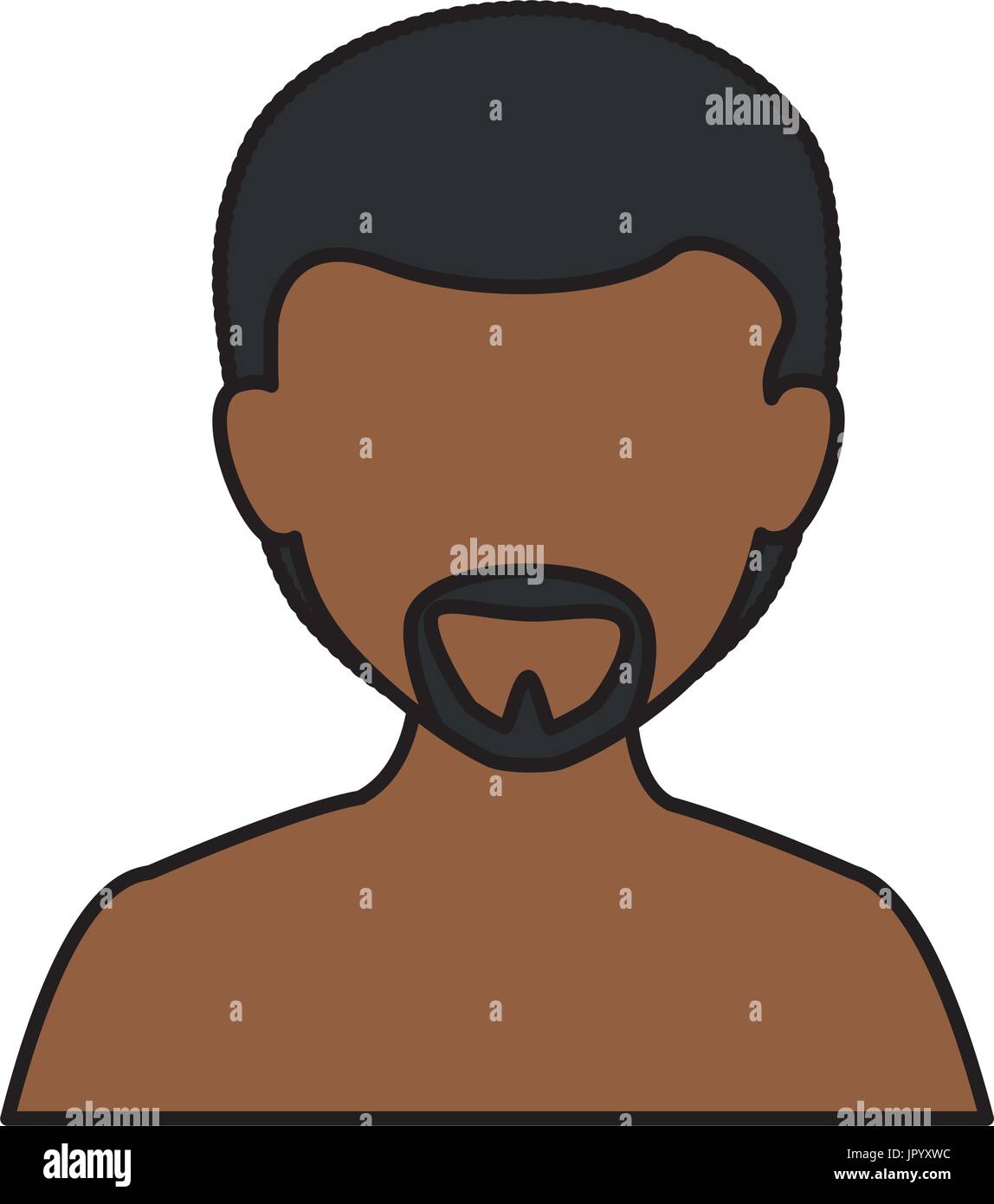 black young man avatar character Stock Vector Image & Art - Alamy