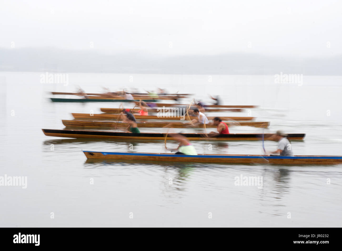 Indian outdoors ocean canoe race lummi indian war canoes hires stock
