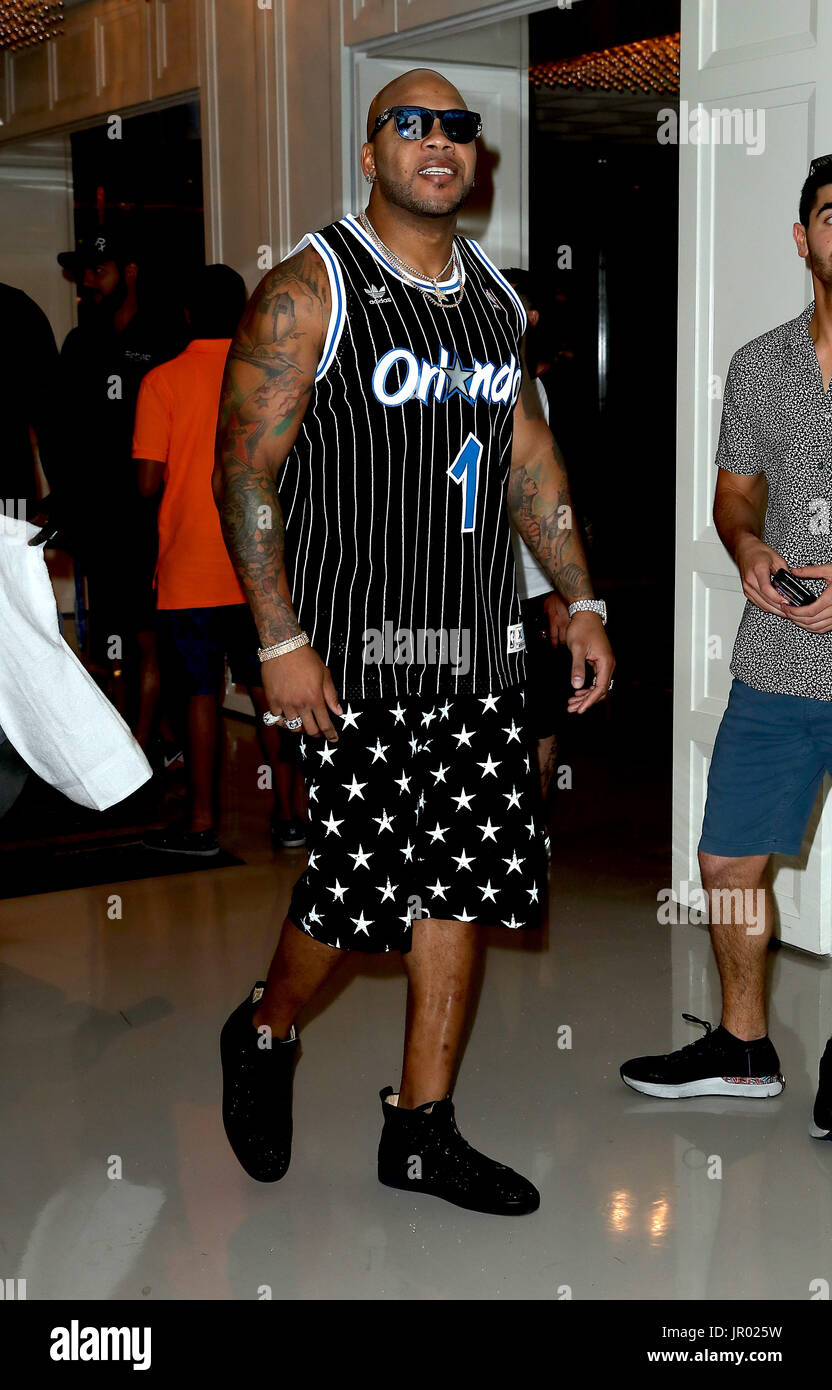 Flo Rida takes over Hard Rock Hotel & Casino Featuring: Flo Rida Where ...