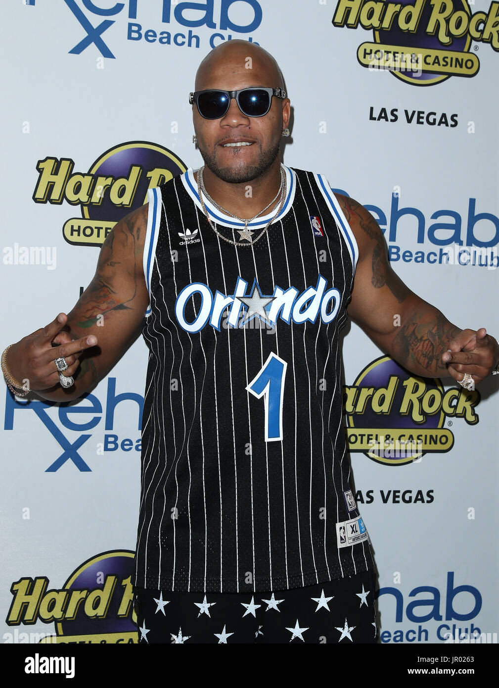 Flo Rida takes over Hard Rock Hotel & Casino Featuring: Flo Rida Where ...