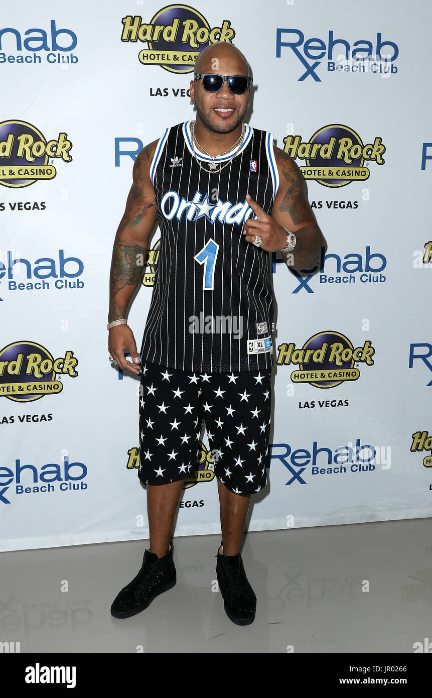 Flo Rida takes over Hard Rock Hotel & Casino Featuring: Flo Rida Where ...