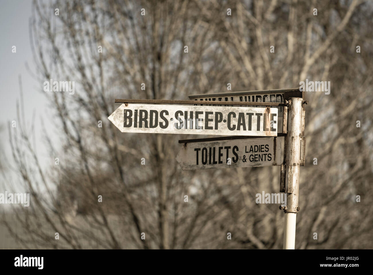Rural showground sign hi-res stock photography and images - Alamy