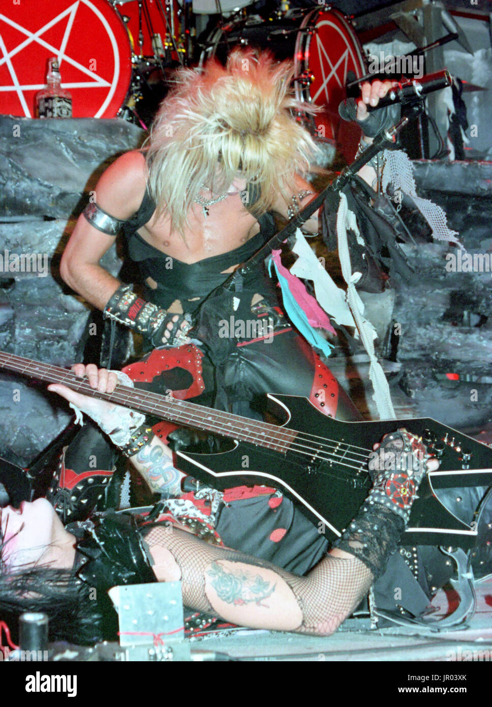 Motley Crue performs at Madison Square Garden on the Shout at the