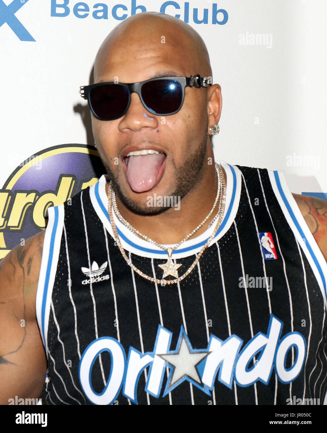 Flo Rida takes over Hard Rock Hotel & Casino Featuring: Flo Rida Where ...