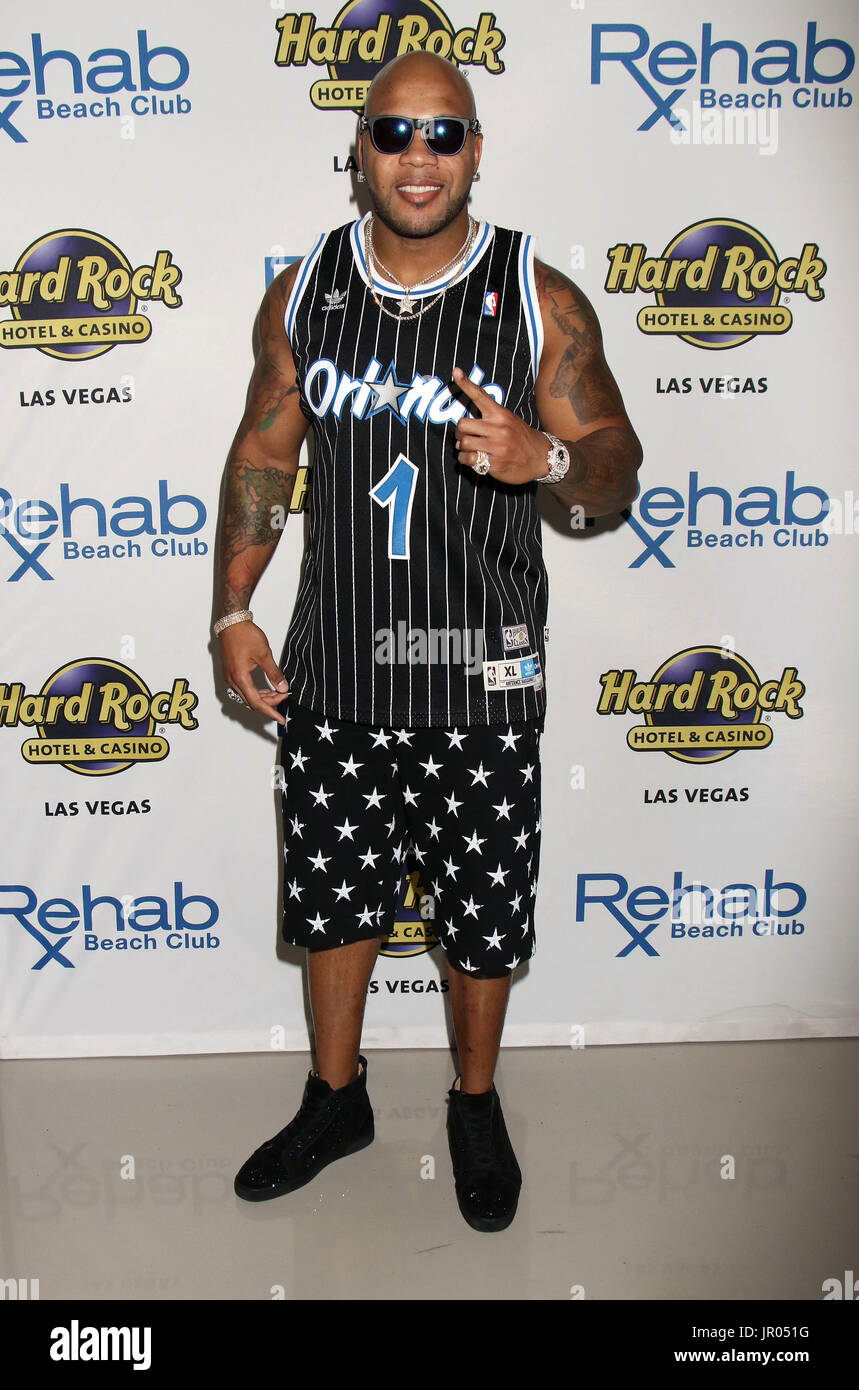 Flo Rida takes over Hard Rock Hotel & Casino Featuring: Flo Rida Where ...