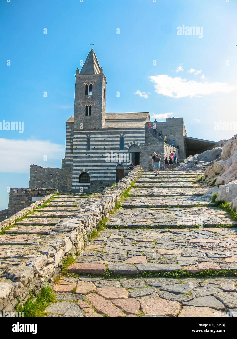 Portovenere Chiesa di San Pietro Stock Photo - Alamy