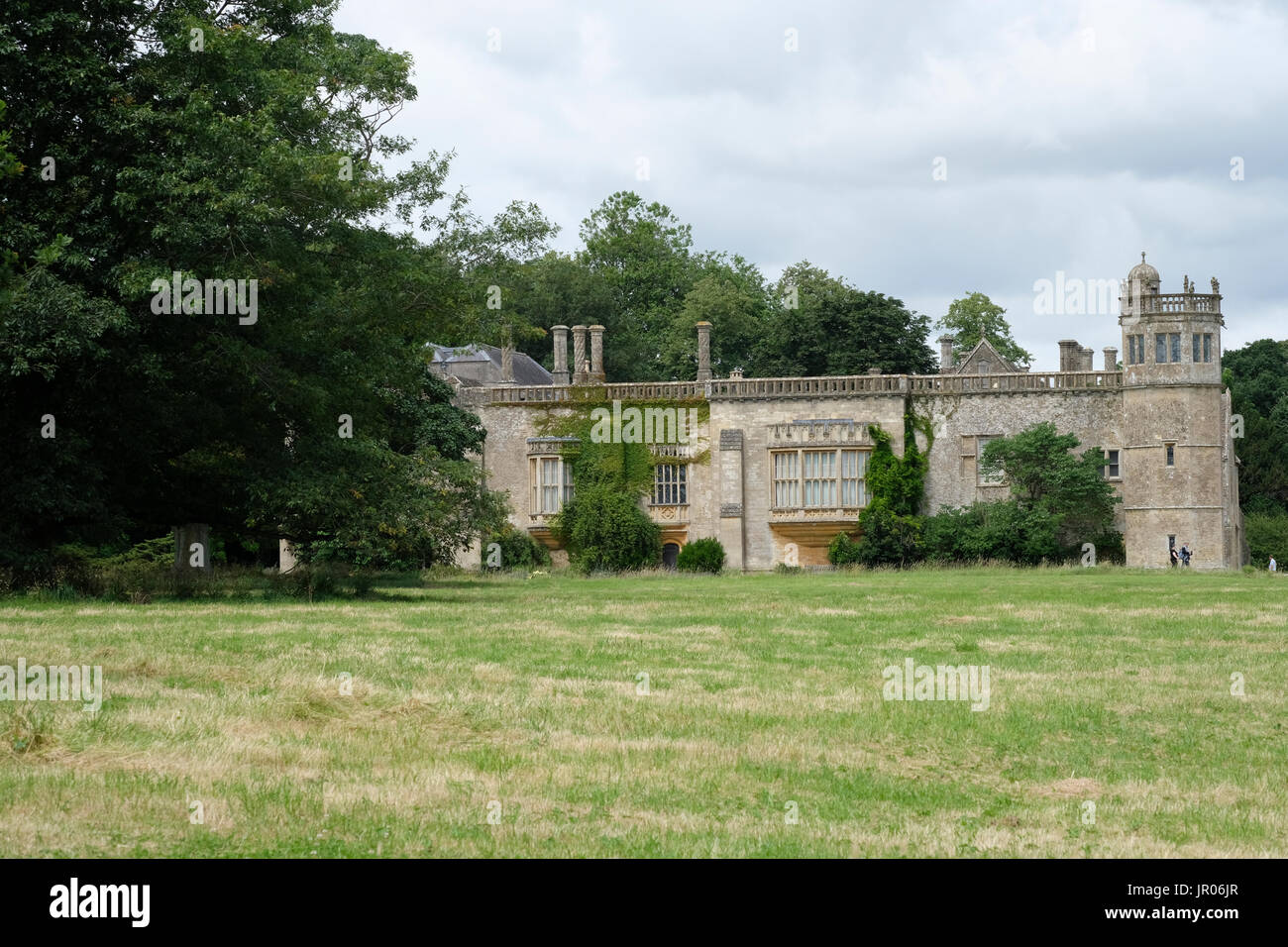 Images of Lacock, a picturesque village in Wiltshire,England including Lacock Abbey Stock Photo