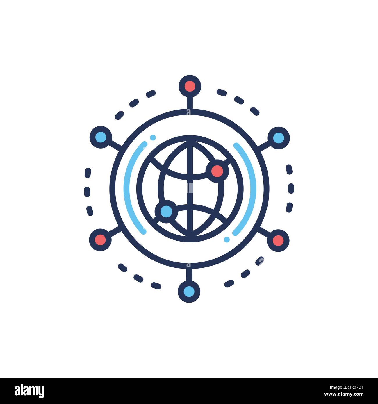 Line distant Stock Vector Images - Alamy