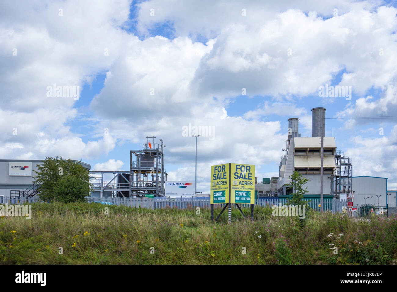 Brenntag Chemical Distribution land for sale for commercial development