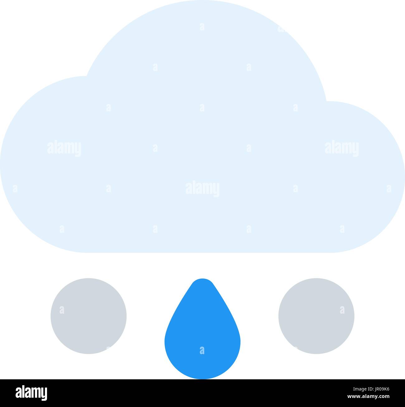freezing rain Stock Vector