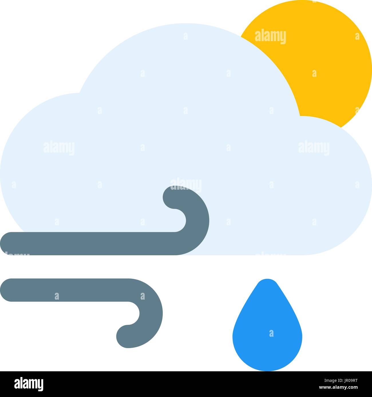 windy rain day Stock Vector Image & Art - Alamy