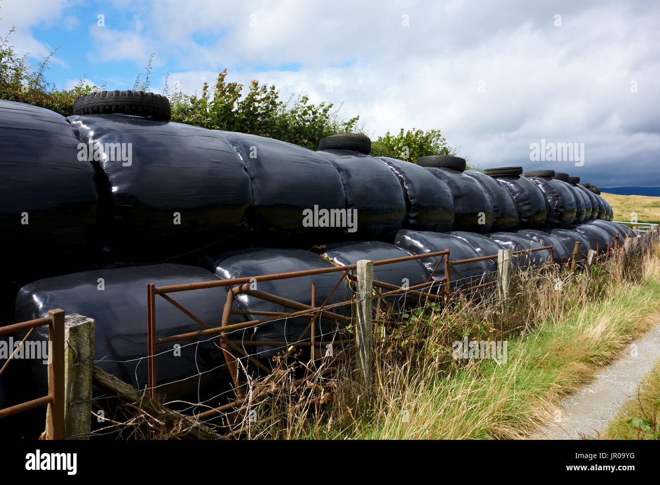 Black plastic hay hires stock photography and images Alamy
